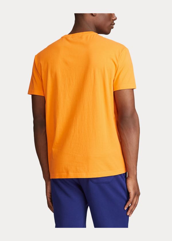 Ralph Lauren Classic Fit Polo Sportovní T-Shirt Oranžové | ip8pbCga