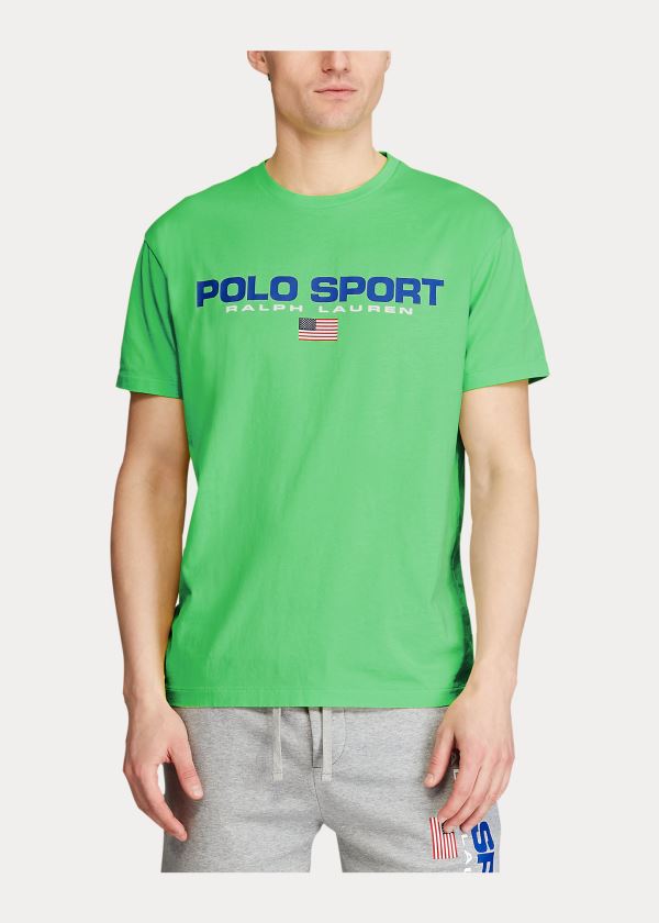 Ralph Lauren Classic Fit Polo Sportovní T-Shirt Zelene | lcvlPXcl