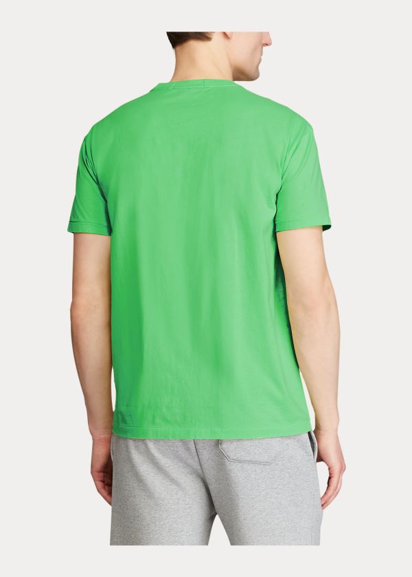 Ralph Lauren Classic Fit Polo Sportovní T-Shirt Zelene | lcvlPXcl