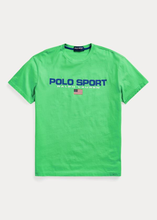 Ralph Lauren Classic Fit Polo Sportovní T-Shirt Zelene | lcvlPXcl