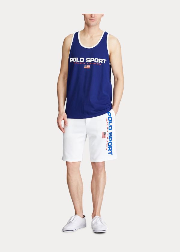 Ralph Lauren Classic Fit Polo Sportovní Tank Královská Modrá Blankyt | njNQ9HuM
