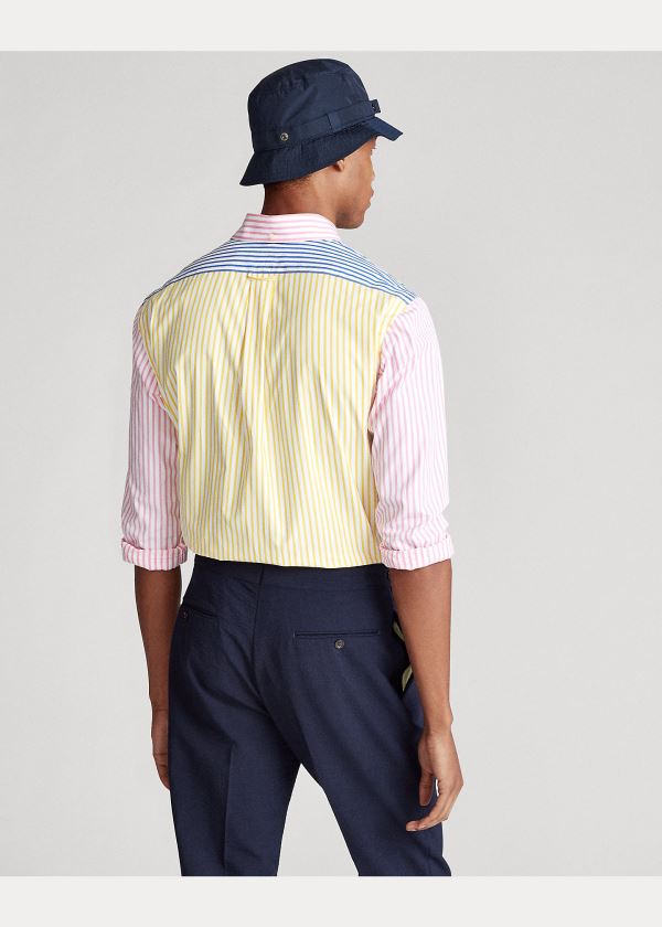 Ralph Lauren Classic Fit Poplin Fun Shirt Viacfarebný Proužek | AApoRSL3