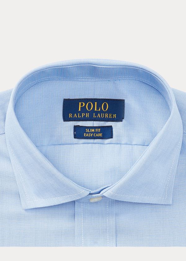 Ralph Lauren Classic Fit Poplin Shirt Blankyt Bílé | bjX5YxKb