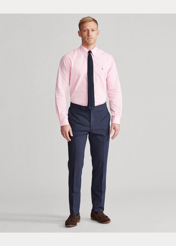 Ralph Lauren Classic Fit Poplin Shirt Růžové | n8TVS0VE