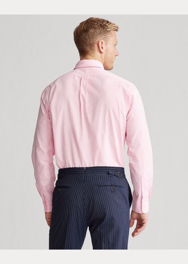 Ralph Lauren Classic Fit Poplin Shirt Růžové | n8TVS0VE