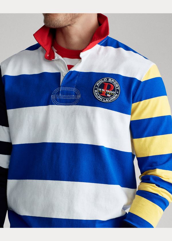 Ralph Lauren Classic Fit Rugby Shirt Blankyt Viacfarebný | PqeR7JJD