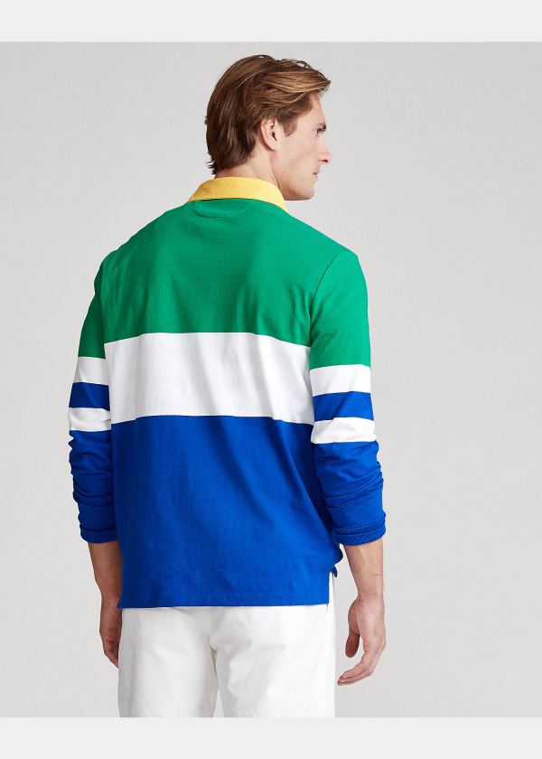 Ralph Lauren Classic Fit Rugby Shirt Zelene Viacfarebný | 2rdl6fso