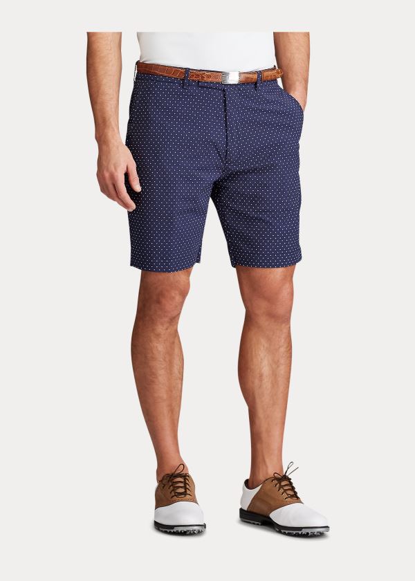 Ralph Lauren Classic Fit Seersucker Krátké Tmavě Blankyt Bílé Proužek | jNnuE6hs