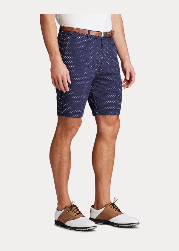 Ralph Lauren Classic Fit Seersucker Krátké Tmavě Blankyt Bílé Proužek | jNnuE6hs