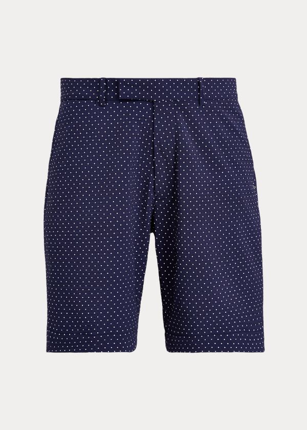 Ralph Lauren Classic Fit Seersucker Krátké Tmavě Blankyt Bílé Proužek | jNnuE6hs