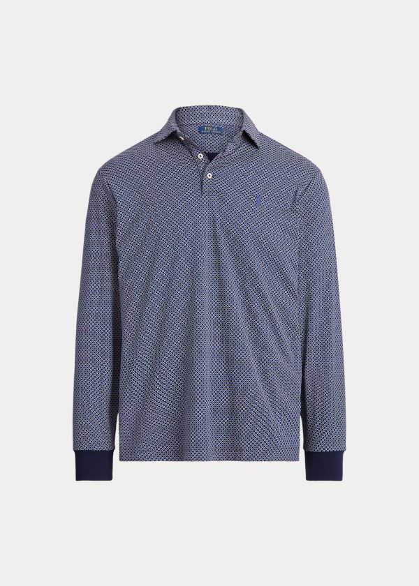 Ralph Lauren Classic Fit Soft Bavlněné Polo Tmavě Blankyt Viacfarebný | 4qB4dYKv