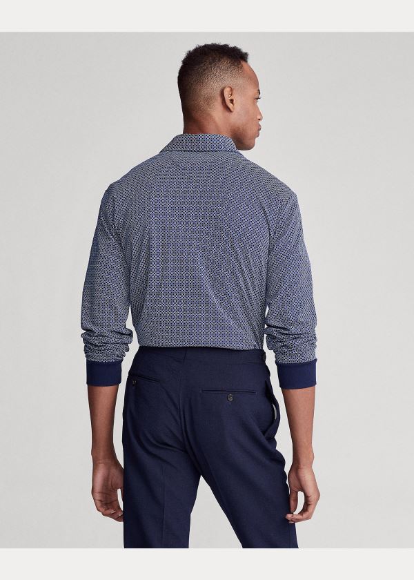 Ralph Lauren Classic Fit Soft Bavlněné Polo Tmavě Blankyt Viacfarebný | 4qB4dYKv