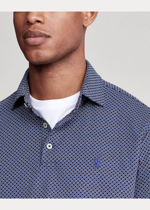 Ralph Lauren Classic Fit Soft Bavlněné Polo Tmavě Blankyt Viacfarebný | 4qB4dYKv