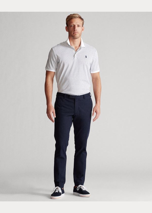 Ralph Lauren Classic Fit Soft Bavlněné Polo Bílé Viacfarebný | 86UF42vv