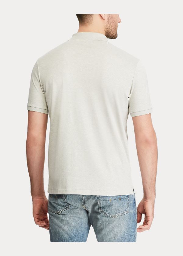 Ralph Lauren Classic Fit Soft Bavlněné Polo Béžový | AEXQYNCr