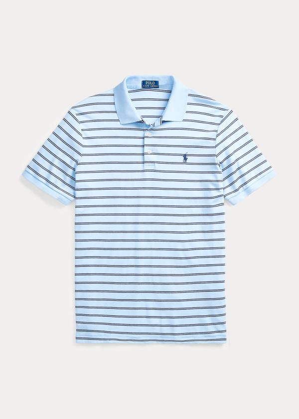 Ralph Lauren Classic Fit Soft Bavlněné Polo Blankyt Viacfarebný | gmsgB1yn