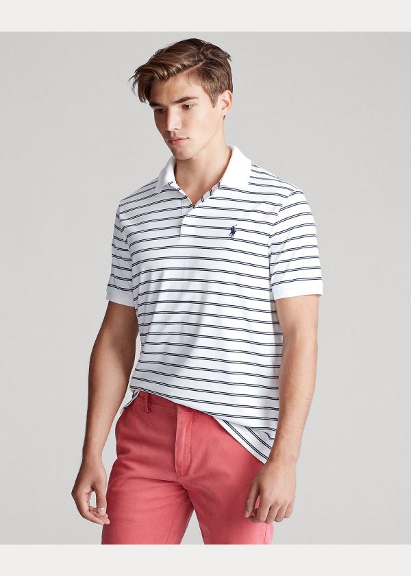 Ralph Lauren Classic Fit Soft Bavlněné Polo Bílé Viacfarebný | pkxSoHqm