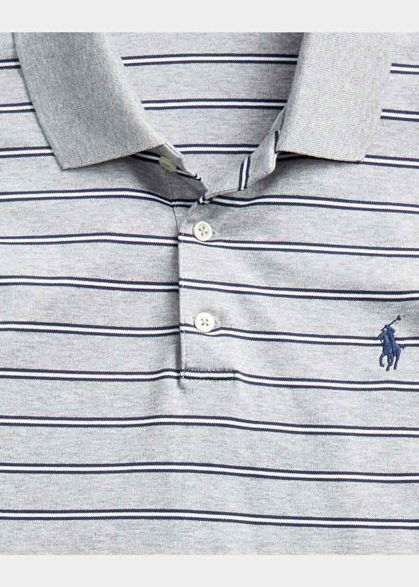 Ralph Lauren Classic Fit Soft Bavlněné Polo Šedé Viacfarebný | vgo9ieKX