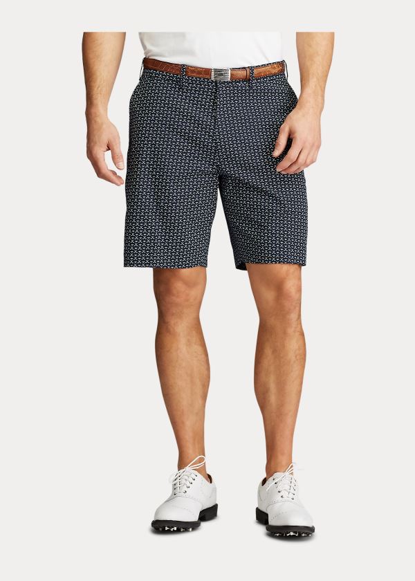 Ralph Lauren Classic Fit Stretch Krátké Tmavě Blankyt Bílé | n4mbXgzR