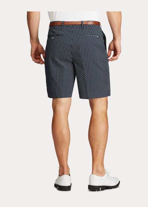 Ralph Lauren Classic Fit Stretch Krátké Tmavě Blankyt Bílé | n4mbXgzR