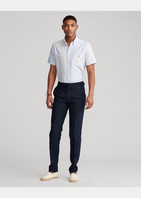 Ralph Lauren Classic Fit Striped Fun Shirt Blankyt | TAYLp7DF