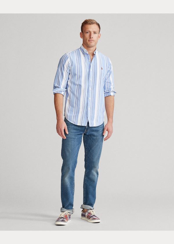 Ralph Lauren Classic Fit Striped Shirt Blankyt | 12NRcV7W