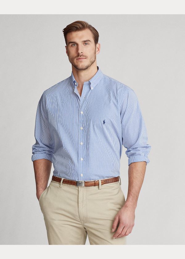 Ralph Lauren Classic Fit Striped Shirt Blankyt Bílé | Wvyrr89P