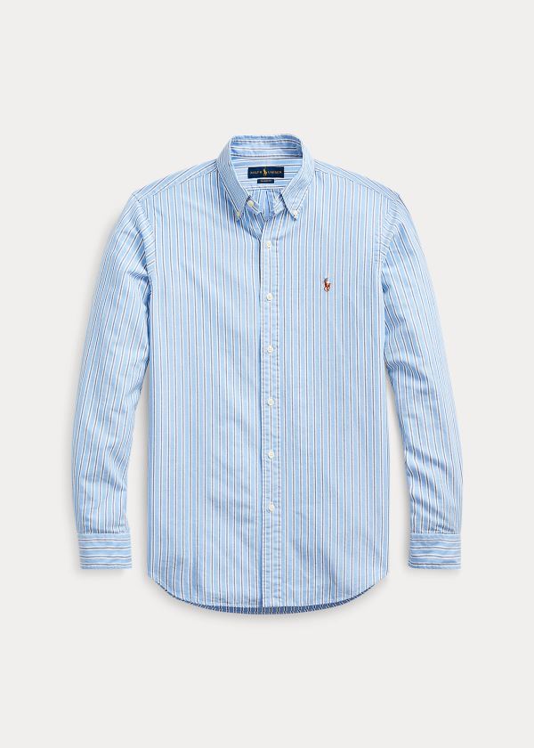 Ralph Lauren Classic Fit Striped Shirt Blankyt Bílé Viacfarebný | lsea8HDX