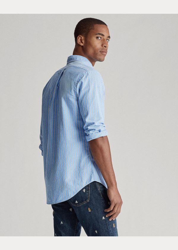 Ralph Lauren Classic Fit Striped Shirt Blankyt Bílé Viacfarebný | lsea8HDX