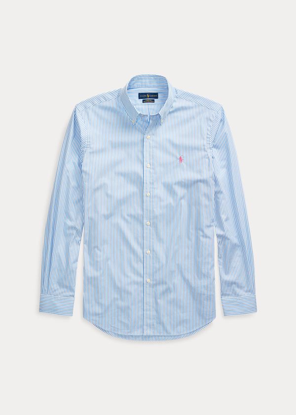 Ralph Lauren Classic Fit Striped Shirt Světle Blankyt Bílé | 9zkUV8mO