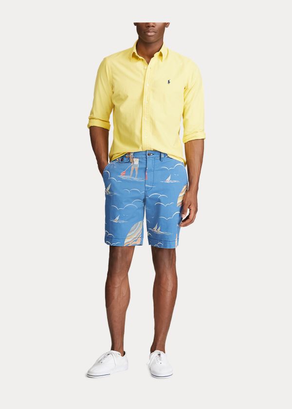Ralph Lauren Classic Fit Surf-Print Krátké Blankyt Viacfarebný | P6u5WOKg