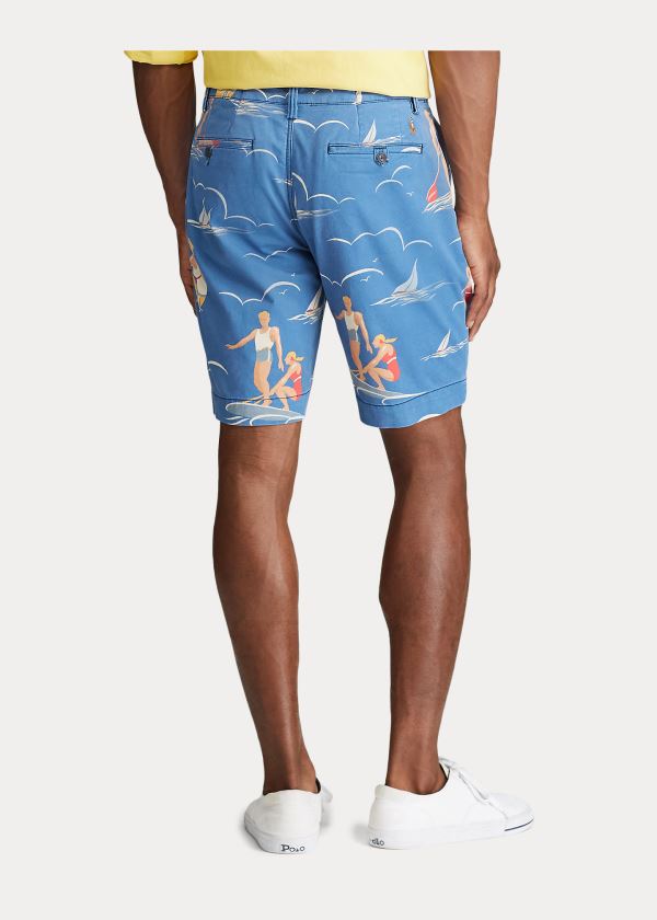Ralph Lauren Classic Fit Surf-Print Krátké Blankyt Viacfarebný | P6u5WOKg