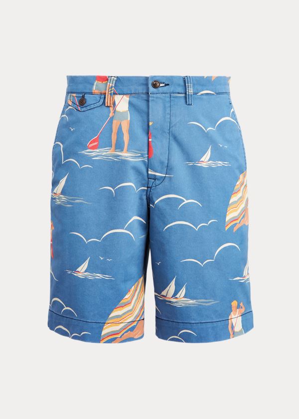 Ralph Lauren Classic Fit Surf-Print Krátké Blankyt Viacfarebný | P6u5WOKg