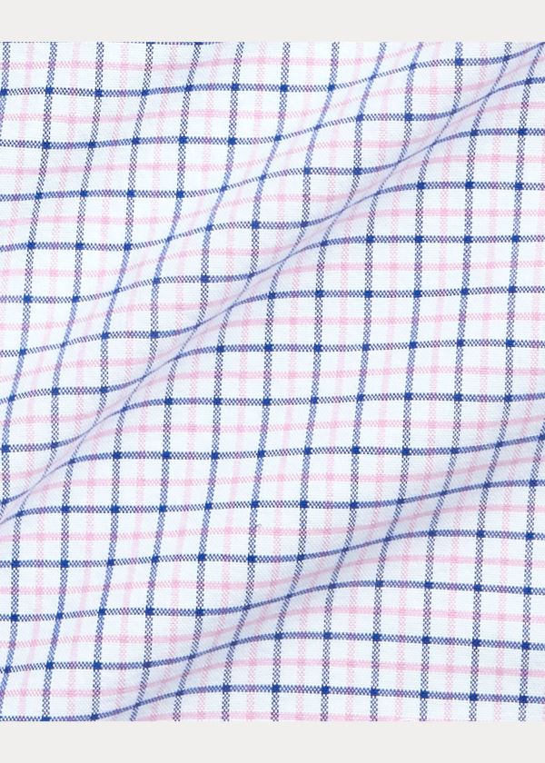 Ralph Lauren Classic Fit Tattersall Shirt Tmavě Královská Modrá Růžové | 4cYSs5QX