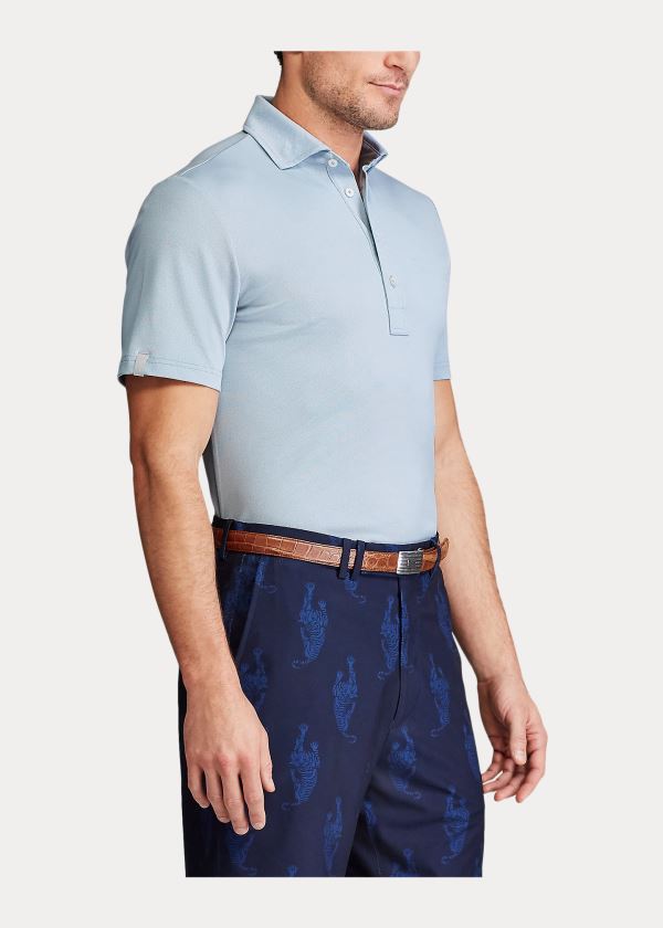 Ralph Lauren Classic Fit Tech Piqué Polo Blankyt | 4C8aragw