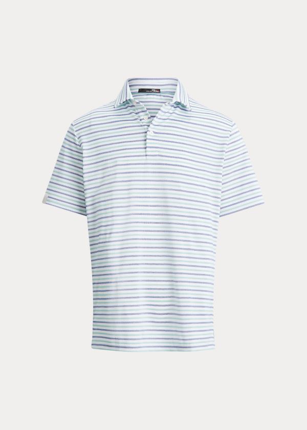 Ralph Lauren Classic Fit Tech Piqué Polo Zelene Viacfarebný | PERqvAYx