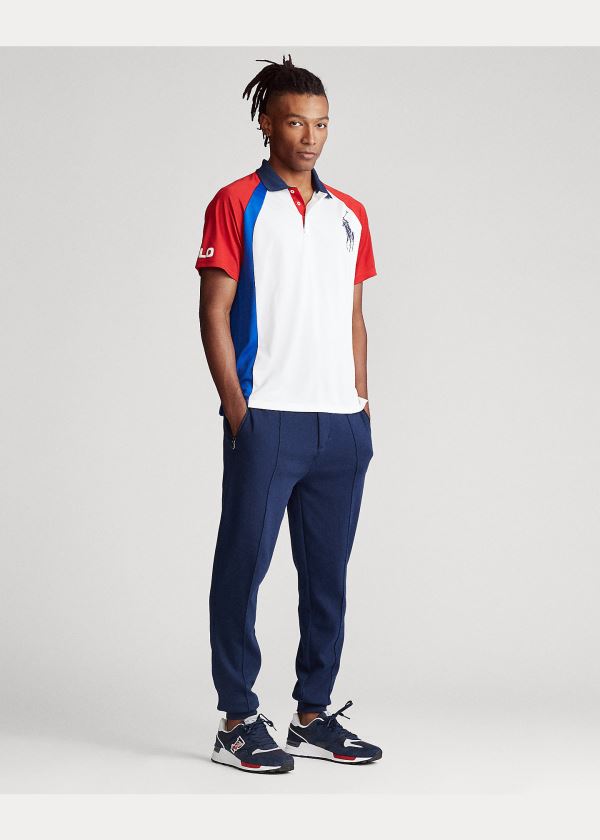 Ralph Lauren Classic Fit Tech Piqué Polo Bílé Viacfarebný | Uw7rizpR