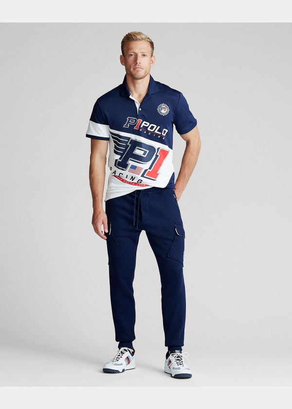 Ralph Lauren Classic Fit Tech Piqué Polo Tmavě Blankyt Viacfarebný | twiC7Lur