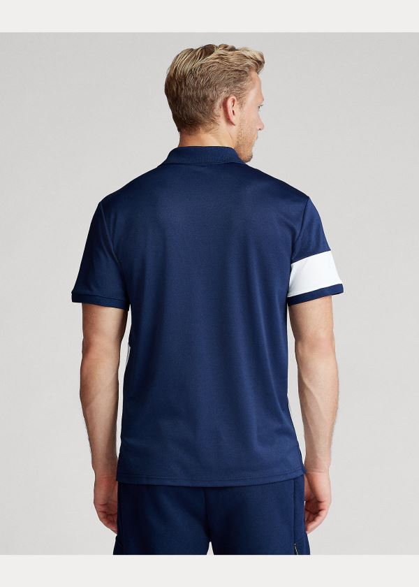 Ralph Lauren Classic Fit Tech Piqué Polo Tmavě Blankyt Viacfarebný | twiC7Lur