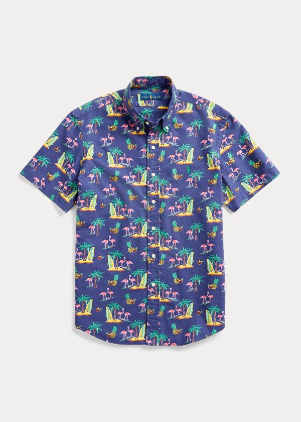 Ralph Lauren Classic Fit Tropical Shirt Fialové Viacfarebný | JVfO4h4I