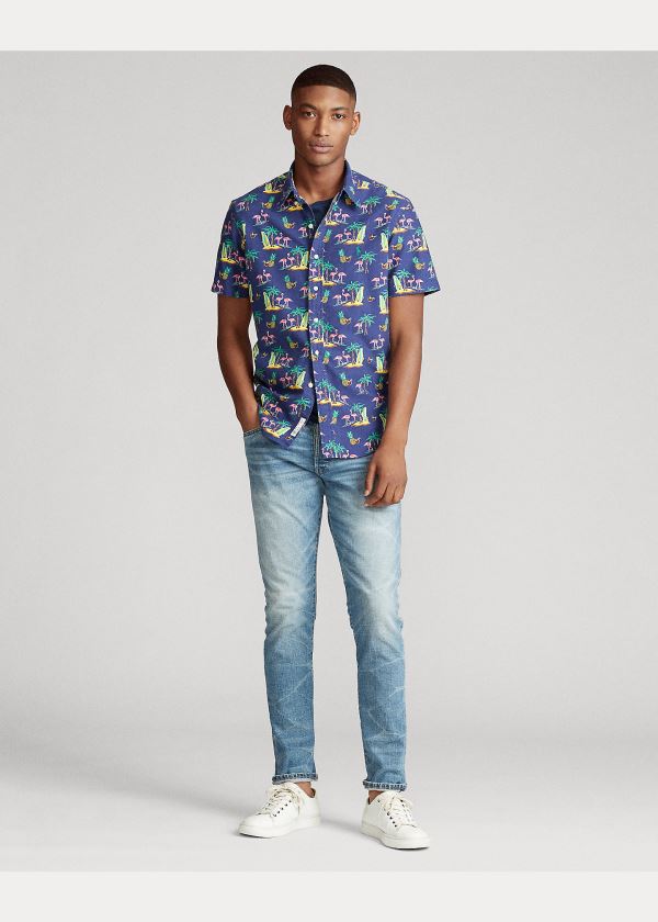 Ralph Lauren Classic Fit Tropical Shirt Fialové Viacfarebný | JVfO4h4I