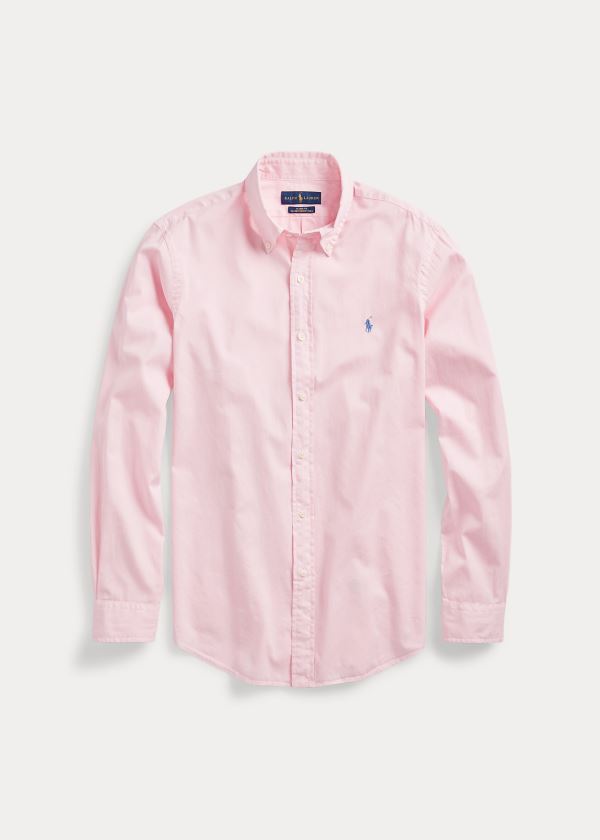 Ralph Lauren Classic Fit Twill Shirt Růžové | J7Fx4ZiV