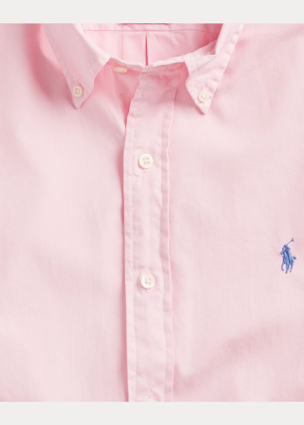 Ralph Lauren Classic Fit Twill Shirt Růžové | J7Fx4ZiV