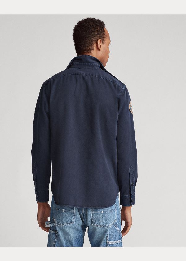 Ralph Lauren Classic Fit Twill Shirt Tmavě Blankyt Viacfarebný | nJWLm7tp