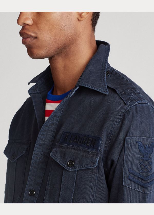 Ralph Lauren Classic Fit Twill Shirt Tmavě Blankyt Viacfarebný | nJWLm7tp