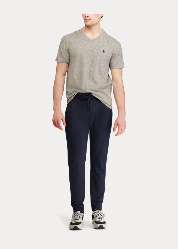 Ralph Lauren Classic Fit V-Neck T-Shirt Šedé | 1exOywuk