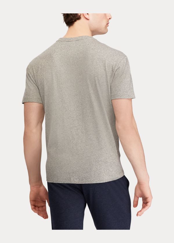 Ralph Lauren Classic Fit V-Neck T-Shirt Šedé | 1exOywuk