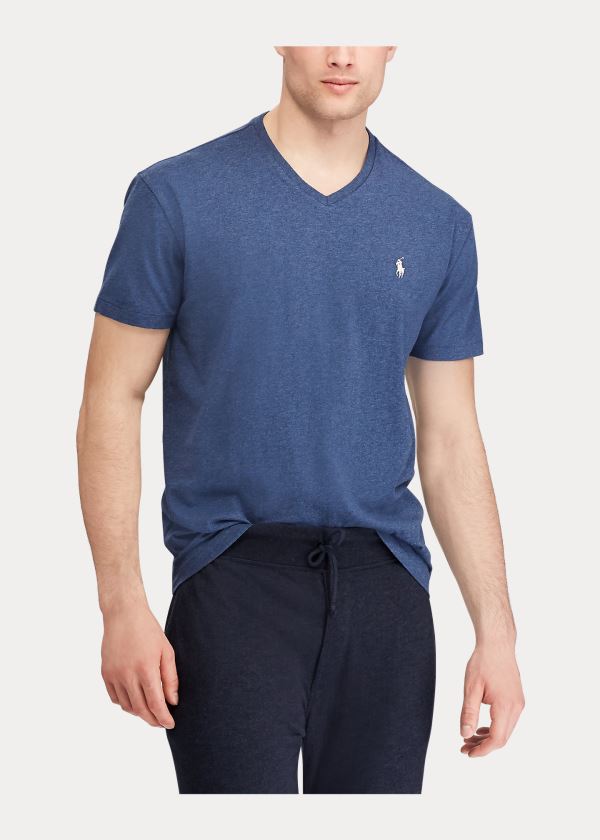 Ralph Lauren Classic Fit V-Neck T-Shirt Blankyt | jzKSghAu