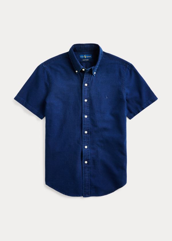 Ralph Lauren Classic Indigo Oxford Shirt Indigo | coQxymbW