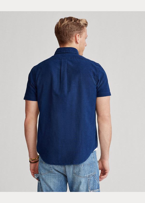 Ralph Lauren Classic Indigo Oxford Shirt Indigo | coQxymbW